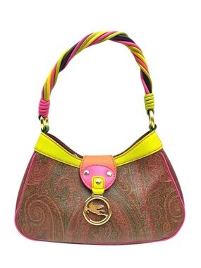 ✨🛍️ Etro Milano Multicolor Paisley Shoulder Bag
